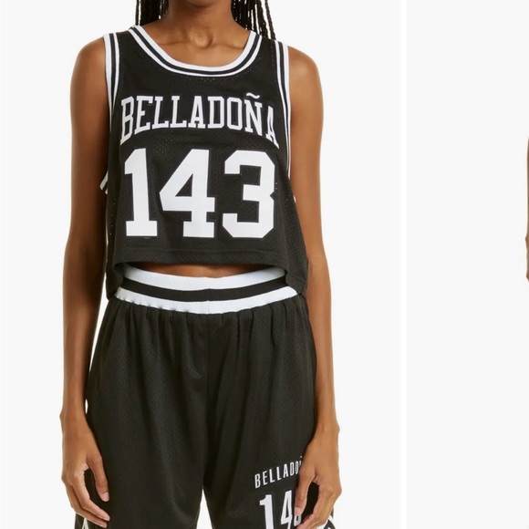 BabyGirl Crop Mesh Jersey - Picture 3 of 3